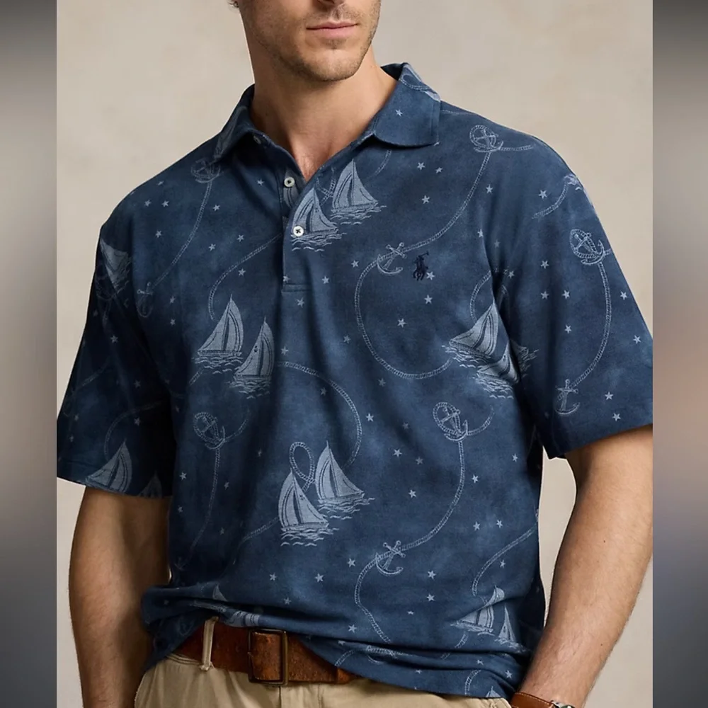 Polo Ralph Lauren Yarn Dyed Mesh Polo